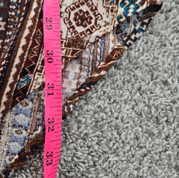 Buckle Sterling & Stitch Southwestern Bohemian Kimono. Multicolor. Size Medium. - Picture 9 of 11